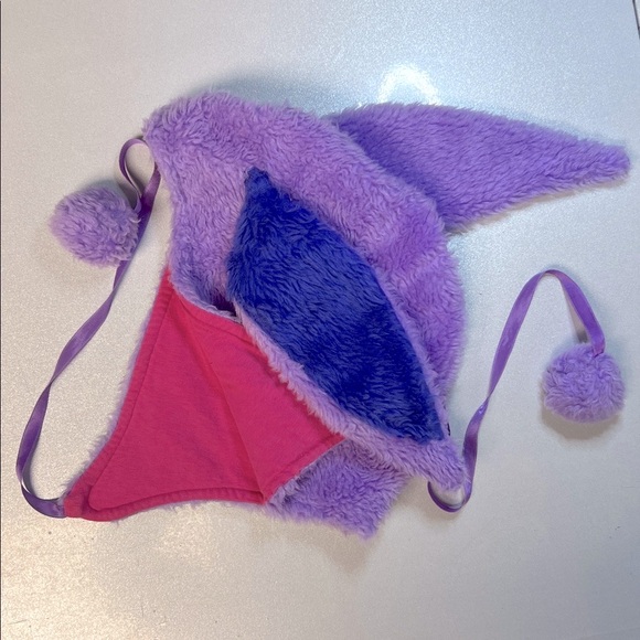 Lop-Eared Bunny Plush Fur Y2K Character Hat Adult GUC - Picture 6 of 9